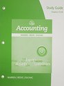 Study Guide Chapters 1426 for Warren/Reeve/Duchac's Accounting 25th