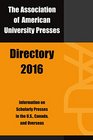 Association of American University Presses Directory 2016