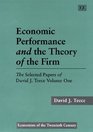 Economic Performance and the Theory of the Firm