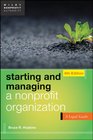 Starting and Managing a Nonprofit Organization A Legal Guide