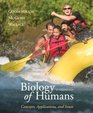 Biology of Humans Conceptspplications and Issues Value Package