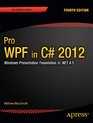 Pro WPF in C 2012 Windows Presentation Foundation in NET 45