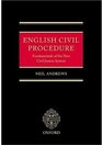 English Civil Procedure Fundamentals of the New Civil Justice System