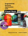 Programming Business Applications With Visual Basic