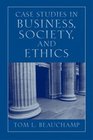 Case Studies in Business Society and Ethics Fifth Edition