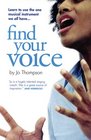 Find Your Voice A SelfHelp Manual for Singers