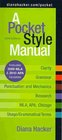 Pocket Style Manual 5e with 2009 MLA and 2010 APA Updates  MLA Quick Reference Card  APA Quick Reference Card