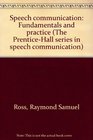Speech communication Fundamentals and practice