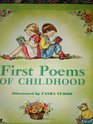 First Poems of Childhood