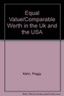 Equal Value/Comparable Worth in the Uk and the USA