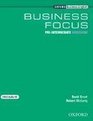 Business Focus Workbook with Audiocd Pack Preintermediate level