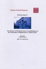 The Absence of the Social Actor in Considerations of the Landscapes of Regeneration in  Global Cities