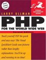 PHP for the World Wide Web  Visual QuickStart Guide