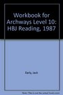 Workbook for Archways Level 10 HBJ Reading 1987