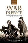 War in Peace Paramilitary Violence in Europe after the Great War