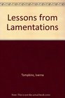 Lessons from Lamentations