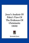 Joyce's Analysis Of Paley's View Of The Evidences Of Christianity