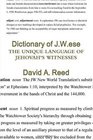 Dictionary of JWese
