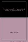 American Promise 5e V2 Value Edition  Reading the American Past 5e V2