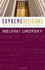 Supreme Decisions Combined Volume Great Constitutional Cases and Their Impact