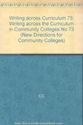 Writing Across the Curriculum in Community Colleges