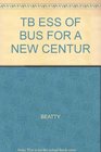 TB ESS OF BUS FOR A NEW CENTUR