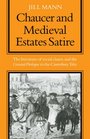 Chaucer Medieval Estates Satire