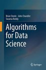 Algorithms for Data Science