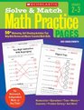 Solve  Match Math Practice Pages 50 Motivating SelfChecking Activities That Help Kids Review and Master Essential Math Skills