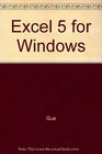 Excel 5 for Windows