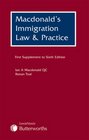 MacDonald's Immigration Law and Practice First Supplement