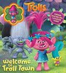DreamWorks Trolls: Welcome to Troll Town: Storybook with Poppy Collectible
