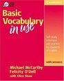 Basic Vocabulary in Use with Answers