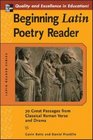 Beginning Latin Poetry Reader