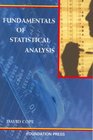 Fundamentals of Statistical Analysis