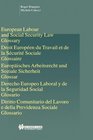 European Labour Law and Social Security LawGlossary