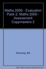 Mathematics 2000 Assessment Copymasters 2