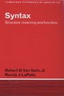 Syntax  Structure Meaning and Function