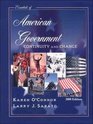 Essentials of American Government Continuity and Change  2000 Edition