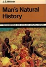 Man's natural history