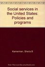 Social services in the United States Policies and programs