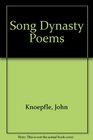 Song Dynasty Poems