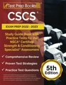 CSCS Exam Prep 2022  2023 Study Guide Book with Practice Tests for the NSCA Certified Strength and Conditioning Specialist Assessment