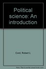 Political science An introduction