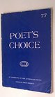 Poet's Choice 1977  An Anthology of New Australian Poetry