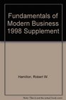 Fundamentals of Modern Business A Lawyer's Guide