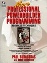More Professional PowerBuilder Programming Advanced Techniques