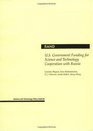 US Government Funding for Science and Technology Cooperation with Russia