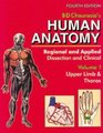 Human Anatomy Regional  Applied  4e  Vol 1 Upper Limb  Thorax With CD