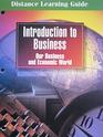 Introduction to Business Distance Learning Guide